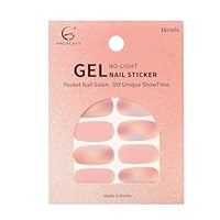 Amazon.co.jp: ANGALAXY ジェルネイルシール UVライト要らず 手